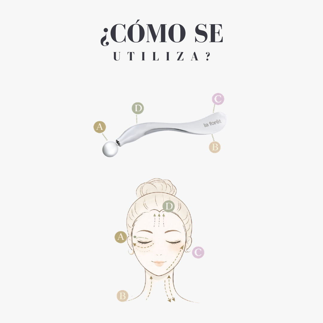 SÈLÉNE Masajeador Facial - Facial Massage Wand