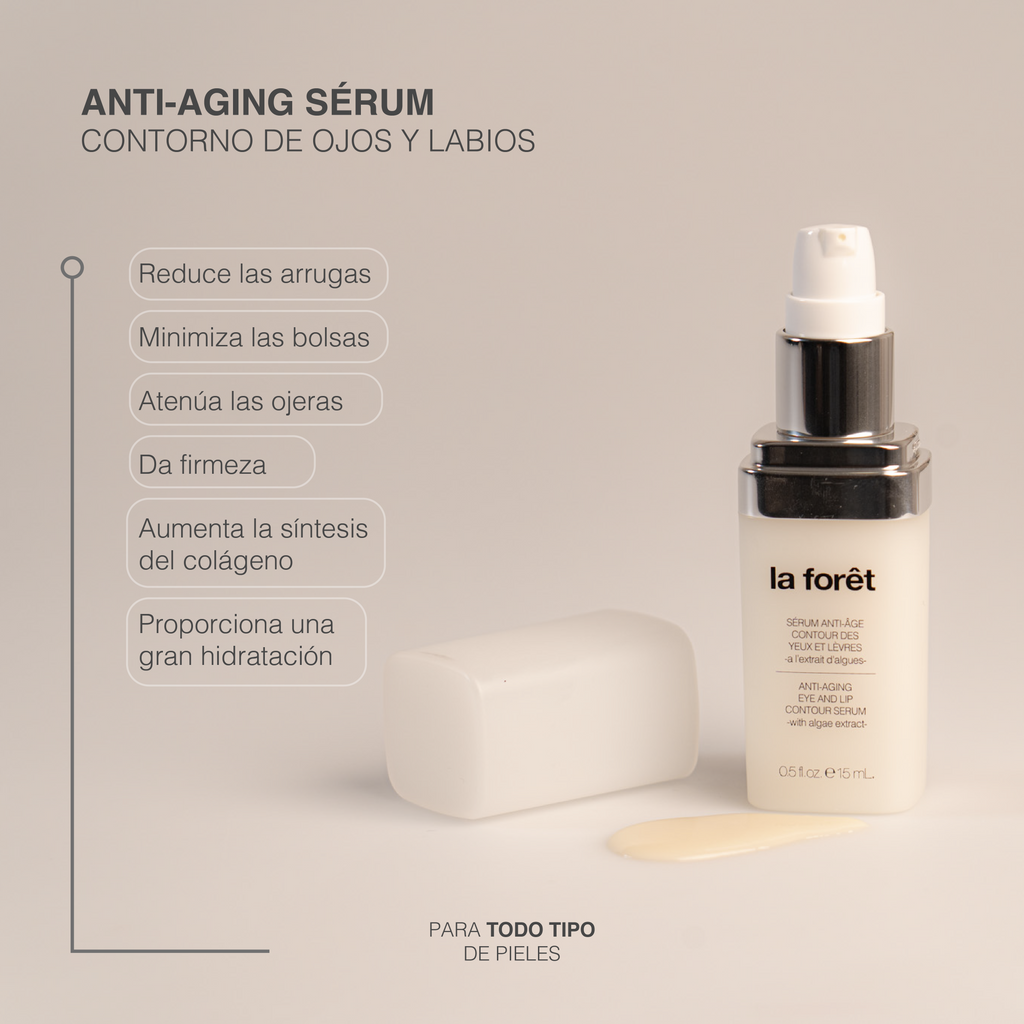 Suero Contorno de Ojos - ANTI-AGING EYE AND LIP CONTOUR SERUM: