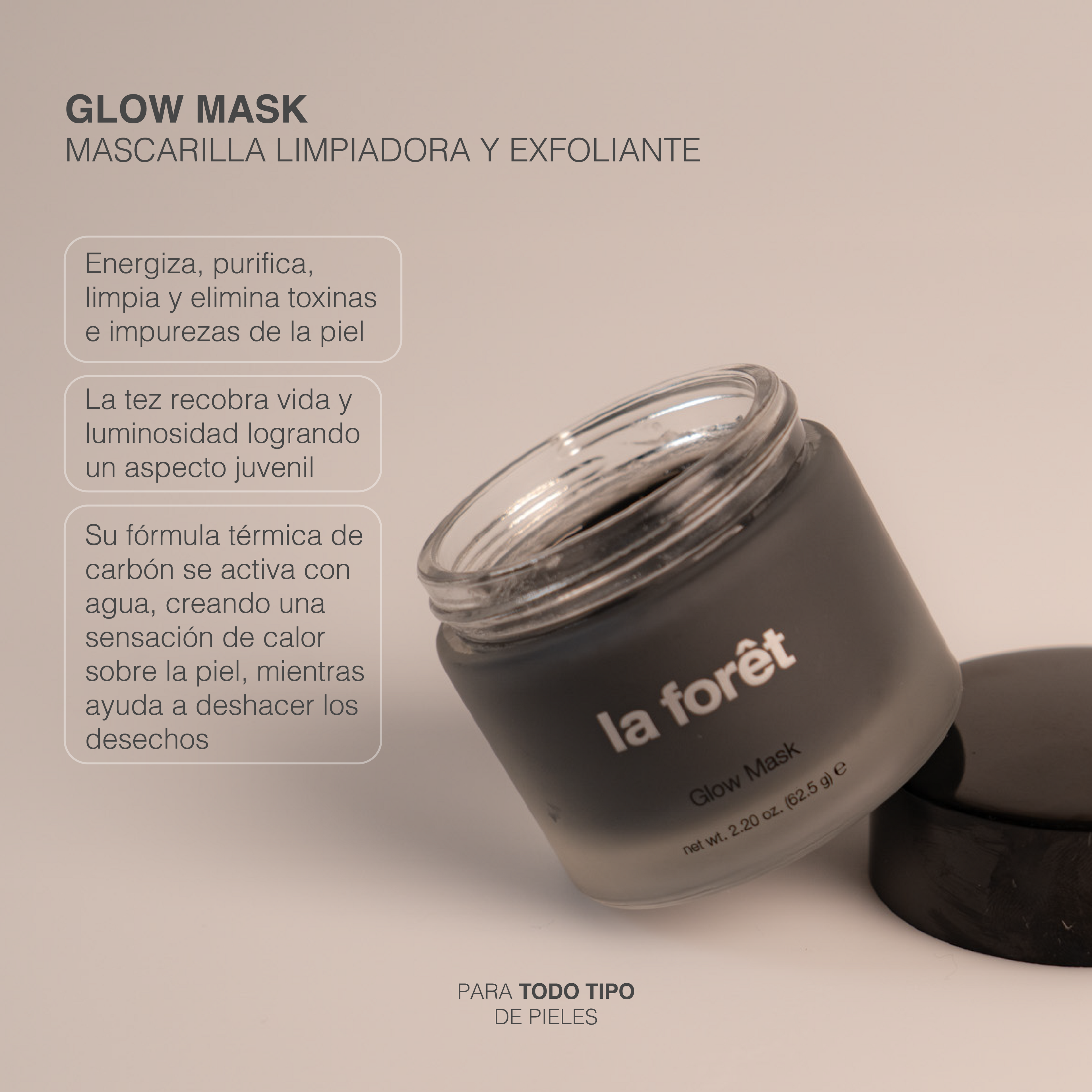 Mascarilla Facial Iluminadora - Glow Mask